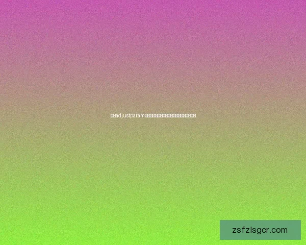 基于adjustparam参数优化技术在数据处理中的应用与实践分析